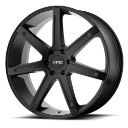 KMC Revert 20" Silverado Sierra 1500 6x139.7 +18mm Satin Black