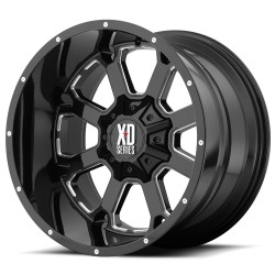 20" XD Buck Silverado Sierra Ford F150 6x135/6x139.7 20x9 Black